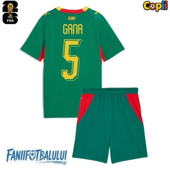 Senegal Idrissa Gueye #5 Echipament de Fotbal Replică Mondial 2026 Copii Deplasare (+ Șorturi)
